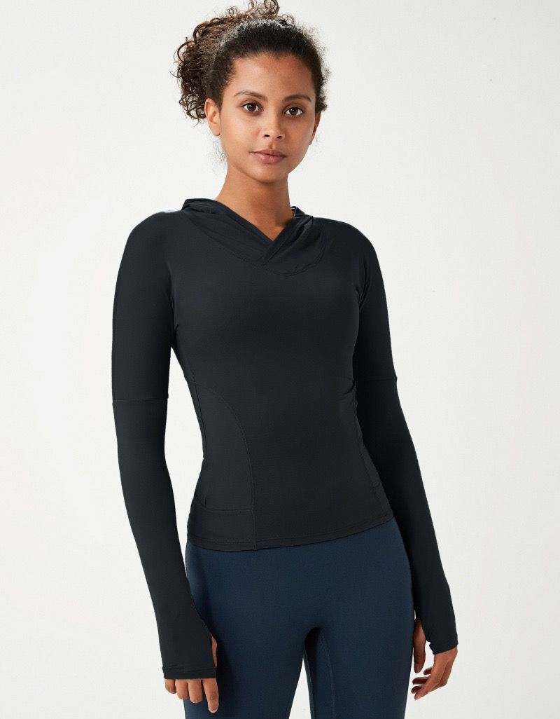 E2G Hooded Yoga Top