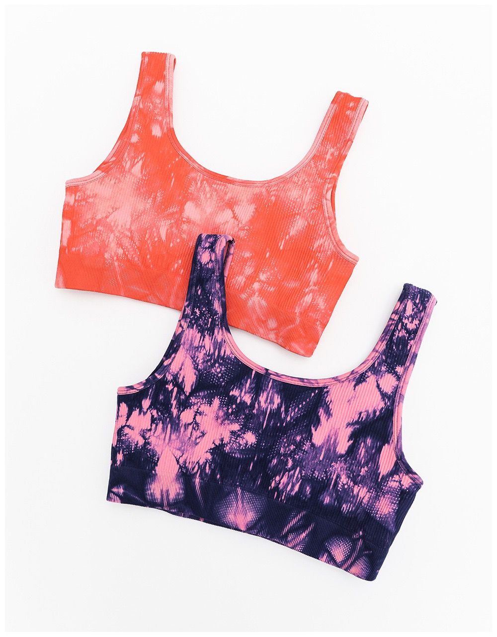 E2G Tie-Dye Seamless Two-Piece Set