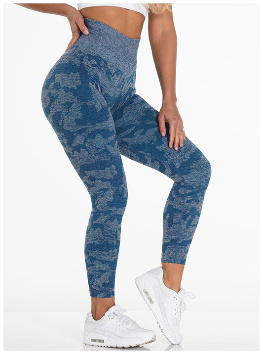 E2G Blue Camo Leggings