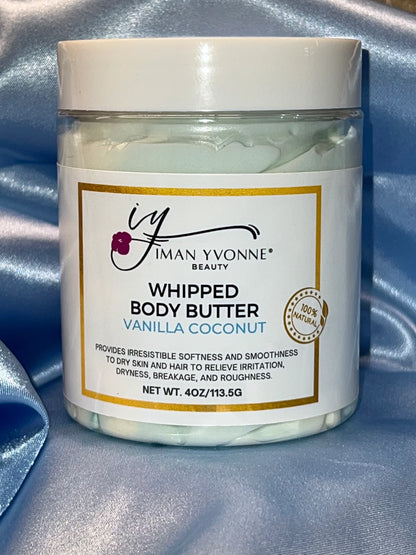 WHIPPED BODY BUTTER - VANILLA COCONUT