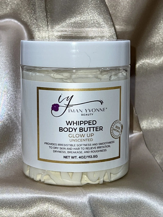 WHIPPED BODY BUTTER - GLOW UP (UNSCENTED)