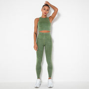 E2G Denim 3-Piece Seamless Set